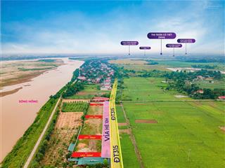 Siêu phẩm đất đấu giá  vị trí vàng mặt đường tl315  phú thọ 12 tr/m2