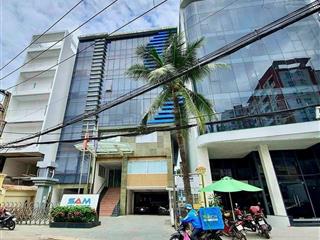 Tòa nhà rất đẹp hầm 8 tầng cư xá đô thành, quận 3. dt 12x28m. (sàn 1800m2) hđt 250 triệu. giá 75 tỷ