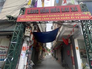 Chính chủ bán nhà mặt phố lai xá 75mx2t ô tô kinh doanh 11.9 tỷ có tl