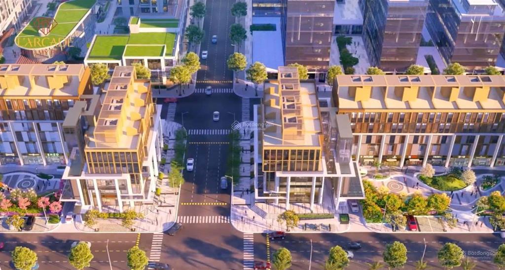 77,3 tỷ, l'arcade phú mỹ hưng, góc 3 mặt, mặt tiền 25m, layout vuông vức, 382m2, giá chỉ 102