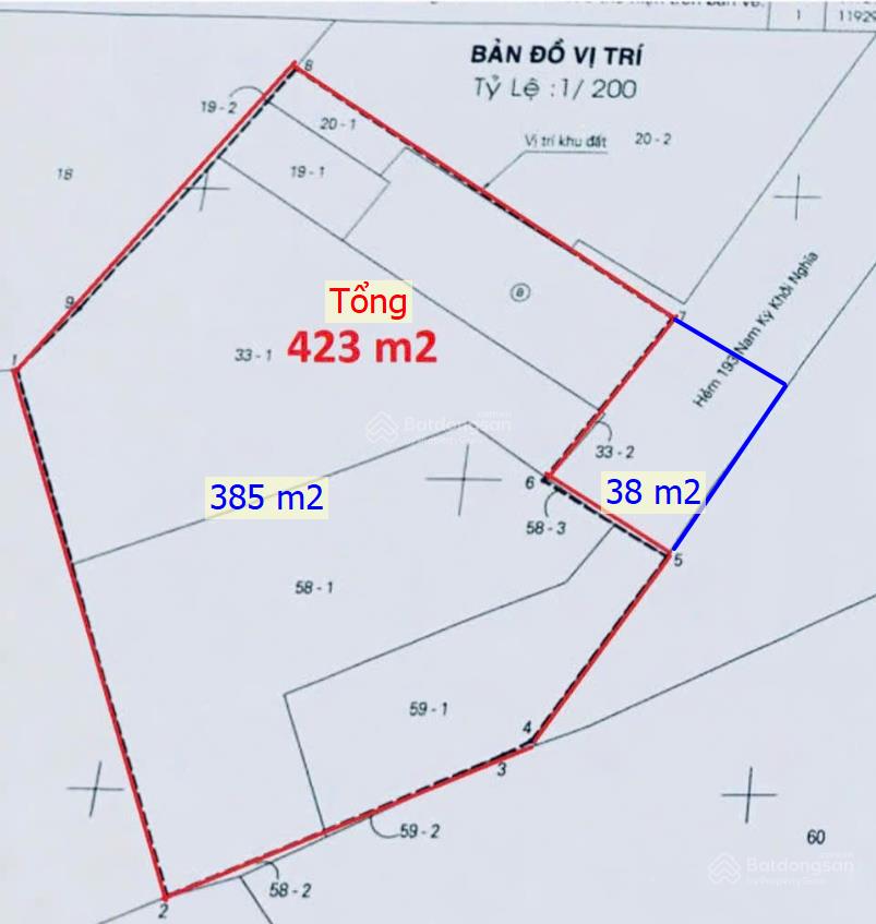 Chỉ 95 tỷ, biệt thự 400m2 đất rẻ nhất q3, gần phở hòa. khu vip 193 nam kỳ khởi nghĩa. tiện xây mới