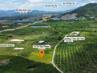 Bán lô đất vườn giá rẻ ngay cạnh khu công nghiệp vcn diên thọ  diên khánh