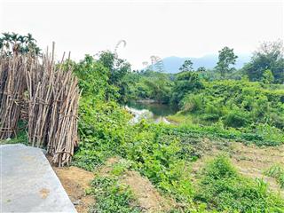 Bán lô đất vườn gần 1400m2 sổ đỏ view suối xã hoà ninh gần ubnd xã
