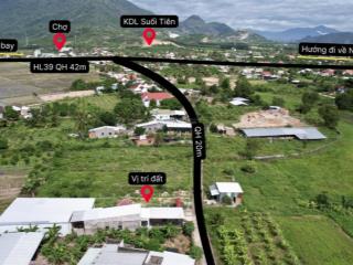 Bán đất mặt đường (20m) ngay đường hương lộ 39, trung tâm huyện diên khánh  giá cắt lỗ