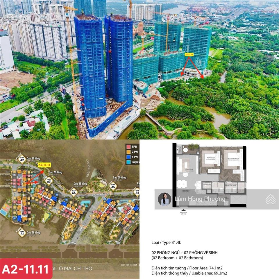 Bán căn a211.11 eaton park quận 2 giá 11tỷ2 view đẹp, lầu đẹp  0911 204 ***