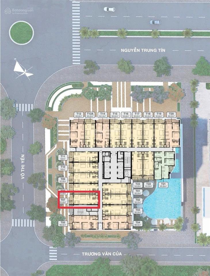 Bán nhanh căn hộ view biển 1pn toà tropical, melody quy nhơn | full nội thất | 1,45tỷ |