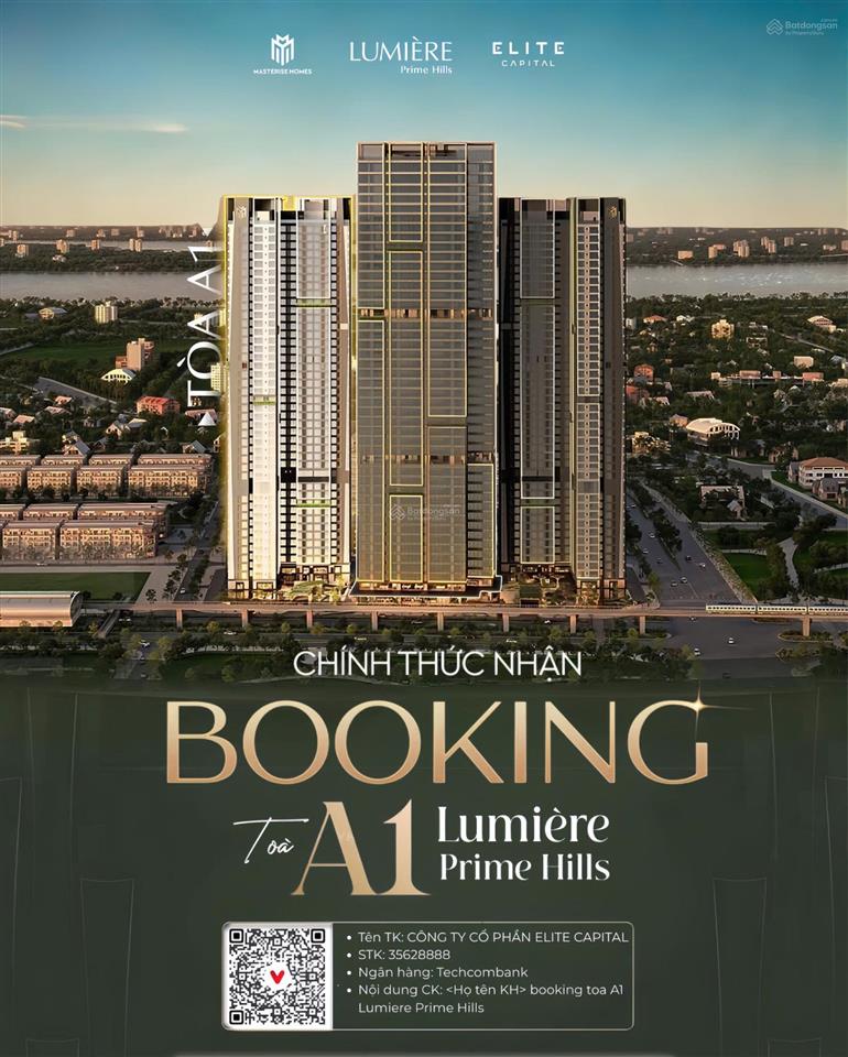 Chính thức nhận booking tòa a1 city line | lumière prime hills cổ loa lumière prime hills