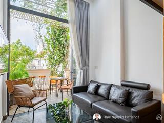 Phòng duplex ban công full nội thất gần cv lê văn tám tân định quận 1