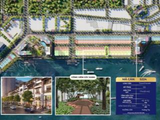 Bán căn góc hiếm shophouse sonata 2 mặt tiền ngay sông hàn thuộc dự sun symphony