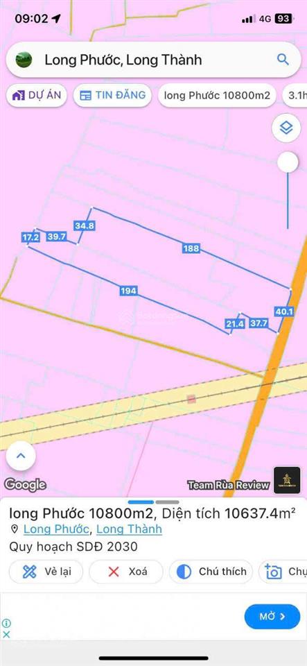 Đất long phước đối diện kcn bàu cạn  tân hiệp, đường nhựa, shr thổ cư