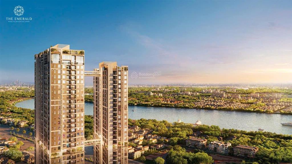 Giỏ hàng độc quyền căn hoa hậu the emerald 68, view ngắm pháo hoa landmark 81, sông sài gòn. ck 9%