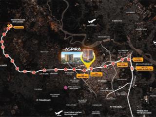 Chỉ 6,8tr/tháng sở hữu căn hộ the aspira  hỗ trợ vay đến 80%  hỗ trợ lãi 30th, ân hạn gốc 6 năm