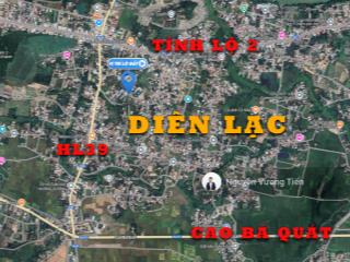 Bán đất diên lạc 237m², 191m² thổ cư, ngang 7,7m, đường nhựa 6m, giá chỉ 1,62 tỷ!