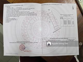 Đất thổ 180m thôn suối cam  ven đầm thuỷ triều. đối diện đảo trí tuệ vinhome, qh thu hồi, nhận tđc