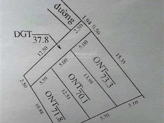 Nhỉnh 1 tỷ có ngay 70m2 đất tại văn lâm, hưng yên ô tô đỗ cửa