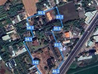 Bán đất 15000m2 có 2700m2 thổ cư (còn lại cln) mt quốc lộ 1a 50m, xã thạnh đức, bến lức, long an