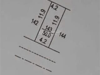 Bán đất dịch vụ xa la 13.5 tỷ, dt 50m2, mt 4.2m, cạnh chợ và trường thăng long, kđt xa la, hà đông
