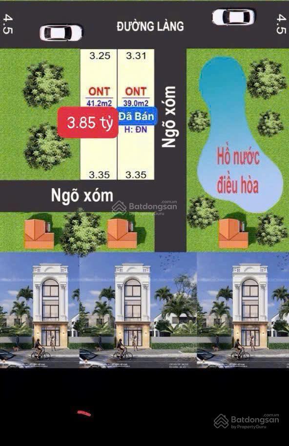 Bán căn 42m 3 tầng full nội thất đường ô tô tránh nhau giá 3,78 tỷ tại p, chương mỹ