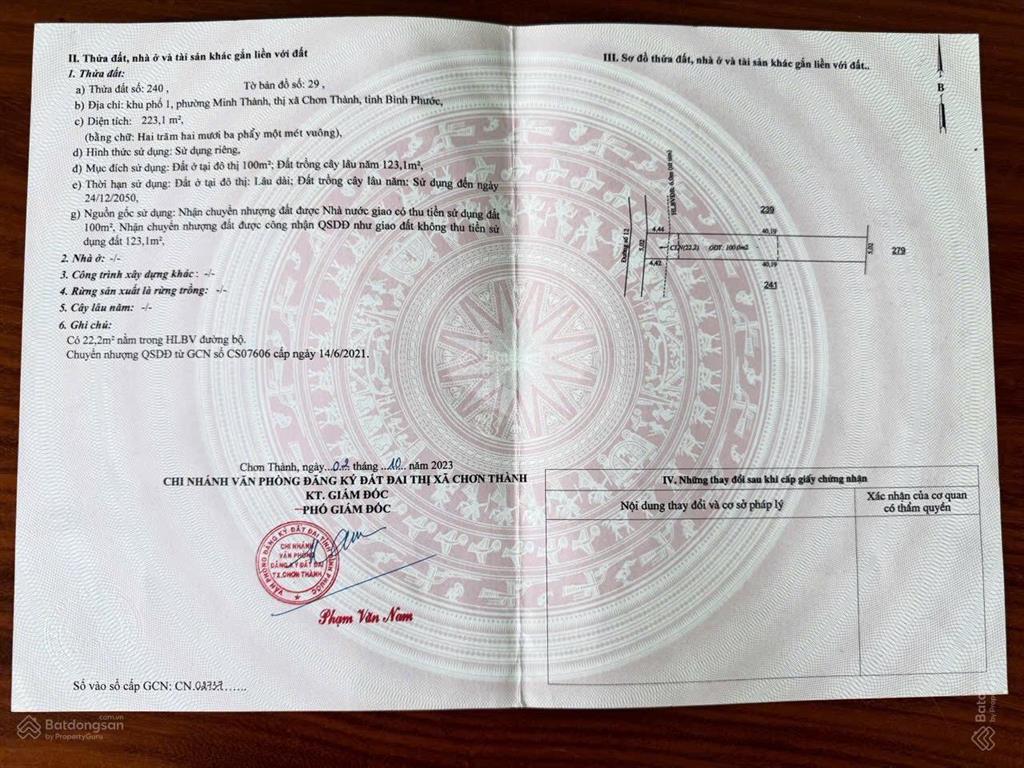 Bán đất gần đường cao tốc chơn thành gia nghĩa và cao tốc hồ chí minh chơn thành giá rẻ