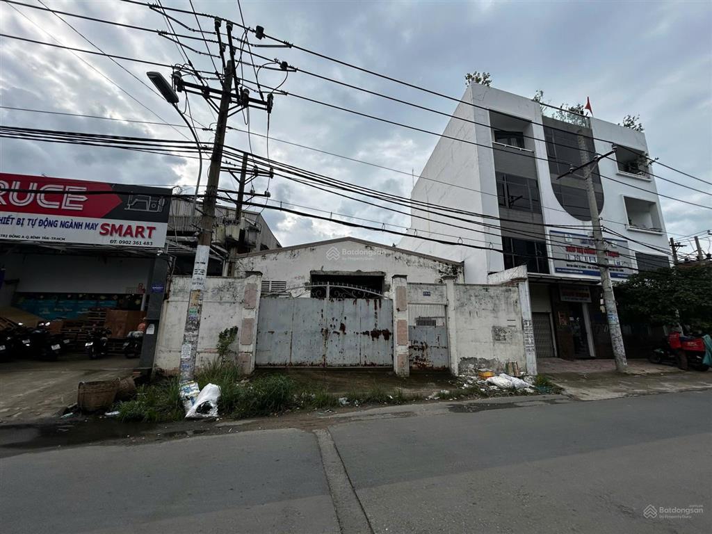 Bán kho xưởng đường nhựa 12m, hương lộ 2, quận bình tân, 12m x 62m, cn 745m2, giá 45 tỷ tl