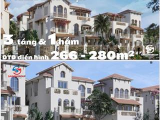 Sở hữu biệt thự casa villa đơn lập sở hữu lâu dài,280m2 tại blanca city  đầu tư sinh lời bền vững