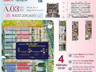 Hàng hiếm | căn spring ville thanh toán siêu giãn 42 tháng  cần có trước 1 tỷ 038 mua ngay