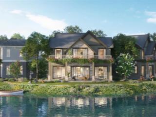 Căn biệt thự 354m2 xoè quạt độc đáo nhất dự án nở hậu tại retreat island có tầm view mặt hồ cực đẹp