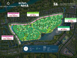 Retreat forest villa rừng song lập dòng sản phẩm đặc biệt vừa ở vừa kinh doanh vừa nghỉ dưỡng!