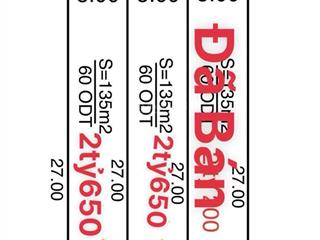 Đất mặt tiền hưng định 22, 5 x 35 =135m, 60 odt , giá rẻ 2ty650