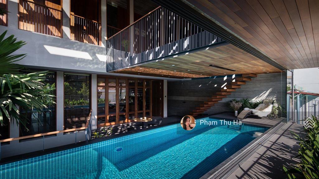 Siêu hiếm! bán nhanh biệt thự hồ bơi p. thảo điền q2, dt 240m2 (10x24m) trệt 2 lầu giá 42 tỷ tl
