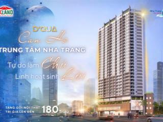 Bán căn hộ biển dqua nha trang ngay tttp  đã có sổ đỏ, giá f0 từ cđt, cho thuê lợi nhuận 7.5%/năm