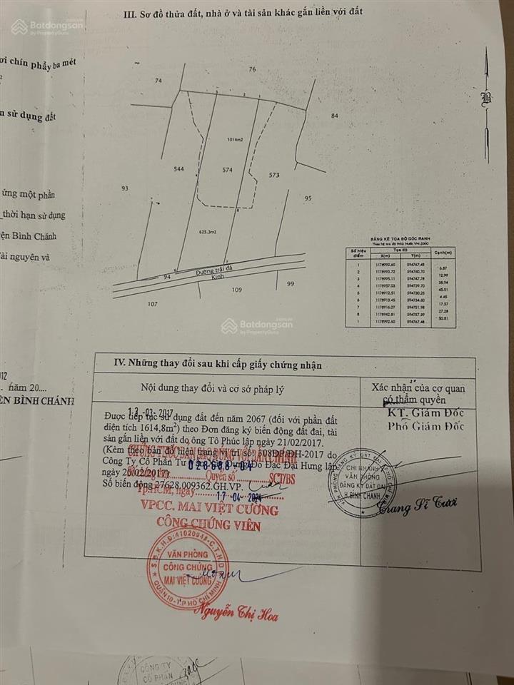 Bán nhanh lô đất 1600m2 tại đường ba chả, hưng long giá cạnh tranh