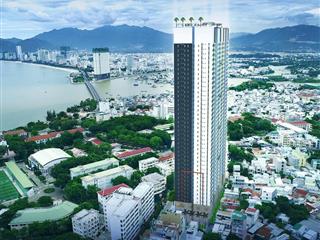 Căn hộ napoleon nha trang tầng trung view xéo biển, full nội thất mới, thiết kế sang trọng