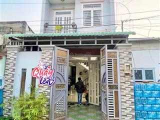 Bán nhà 1/ nhựa, sát mặt tiền tô ký, trệt lầu kiên cố, (3pn  2wc), chính chủ bán, nở hậu tài lộc