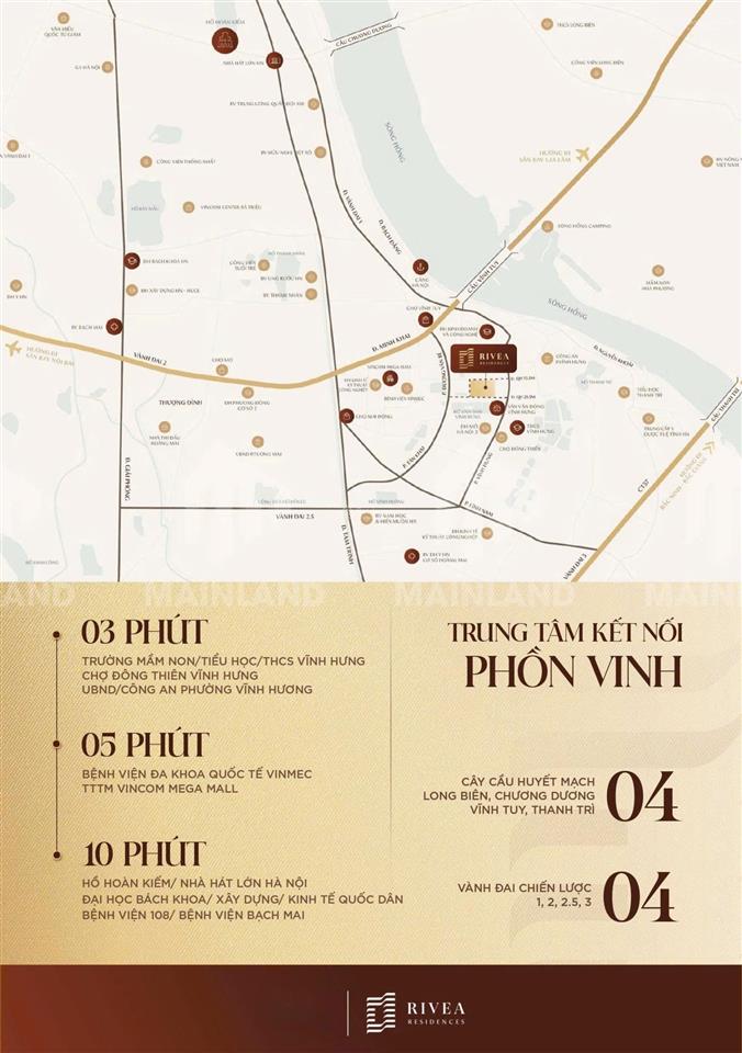 Căn hộ chung cư rivea hà nội  dự án mới tinh tại vĩnh hưng ngay gần times city