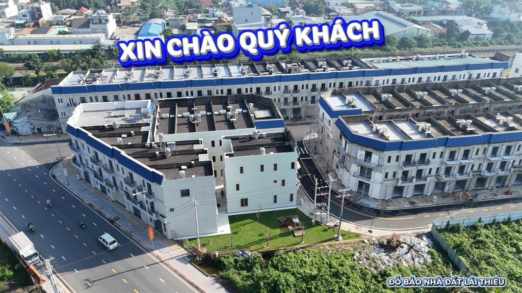 Bán nhà phố thương mại thuận an land, ngay đầu đường nguyễn chí thanh, chợ búng, có giá tốt
