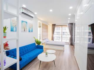 Cho thuê studio chung cư millennium  30m2 1wc  nội thất cao cấp  giá 15tr