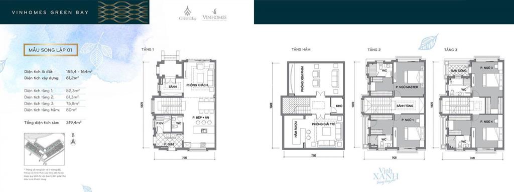 Cần bán gấp căn biệt thự song lập vinhomes green bay , 150m2, giá tốt nhất thị trường