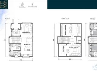 Cần bán gấp căn biệt thự song lập vinhomes green bay 90 tỷ, 150m2, giá tốt