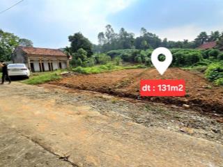 Lô đất 580tr nằm giữa 2 khu công nghiệp dt 131m2 mặt tiền 6m