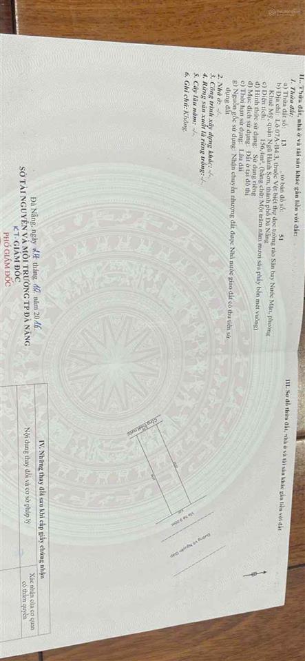 Chính chủ bán đất ,đường võ nguyên giáp, quận ngũ hành sơn  đà nẵng