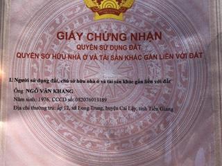 Đất đẹp  giá rẻ  cần bán nhanh 2 lô đất siêu đẹp tại châu thành, đồng tháp