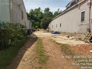 Đất đẹp giá đầu tư  cần bán lô đất vị trí đẹp tại xã nghĩa tiến, thị xã thái hòa, nghệ an