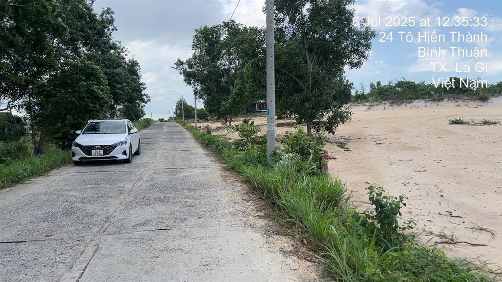 Đất đẹp giá tốt cần bán lô đất tại đường tô hiến thành, xã tân hải, tx. lagi, bình thuận