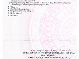 Đất đẹp  giá tốt  chính chủ bán đất gần cổng kcn sonadezi châu đức, điểm đầu vành đai 4