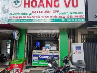 Nhà chính chủ vị trí đắc địa giá tốt  cần bán nhà tại mặt tiền trệt đường trần hưng đạo, quận 1