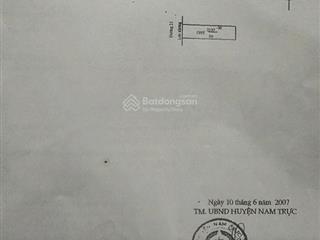 Lô đất vị trí đẹpđầu tư là sinh lời chính chủ bán nhanh lô đất mặt tiền ql21a, xã nam mỹ, nam định