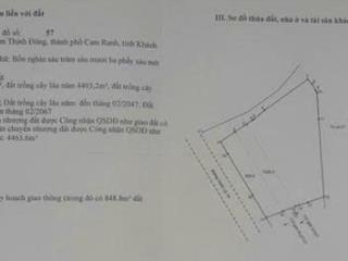 Đất phong thủy đẹp  giá tốt  bán gấp thôn hiệp thanh, xã cam thịnh đông tp cam ranh, khánh hoà