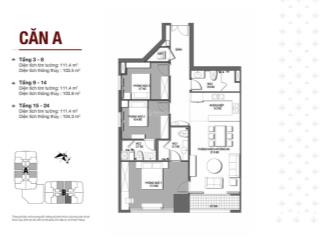 Bán căn hoa hậu 111m2/ 3pn, view hò tây tại d. le roi soleil, xuân diệu, tây hồ, giá thoả thuận