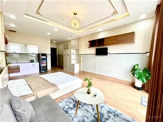 Cho thuê chdv full nội thất  phòng rộng 40m2  có ban công, cửa sổ. gần bến xe q.8
